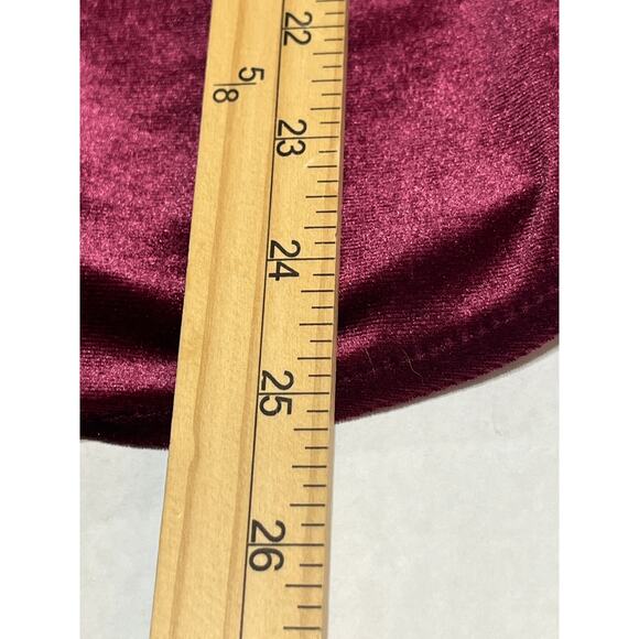 Old Navy Women's Velvet Velour Sleeveless Top Shirt Red Oversized Size Medium - Picture 10 of 13